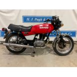 Ducati 350 Forza motorcycle. c/w Spanish documents. This was imported before the NOVA.