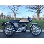 Triumph TR6 motorcycle. 1973. 750 Morgo conversion. CG49320. Reg UTH 987L. V5. c/w old MOT's,