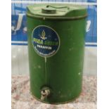 Fina Green paraffin can