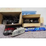 Assorted lights and mirrors for Rover 200 and 400 series etc