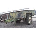 Ex MOD Land Rover trailer