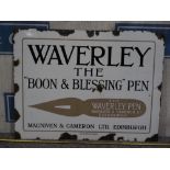 Enamel sign - Waverly The Boon & Blessing Pen 36x48"