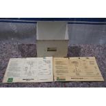 BP Energol lubrication charts and holder