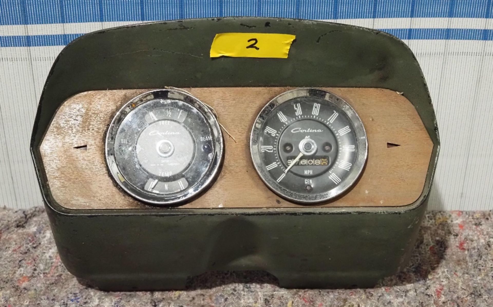 Mk1 Ford Cortina clocks