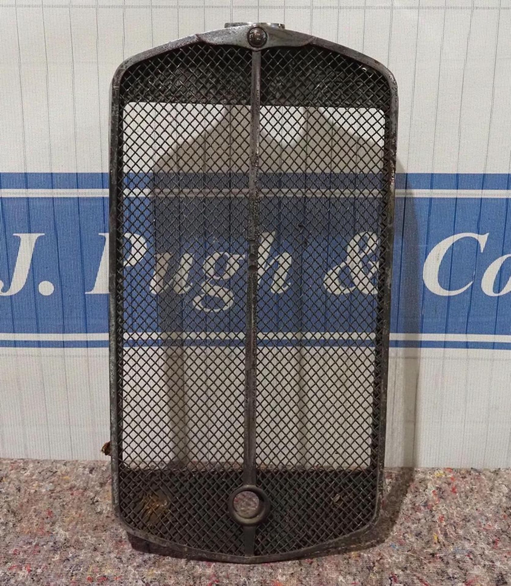 Pre-war Triumph radiator shell and grill