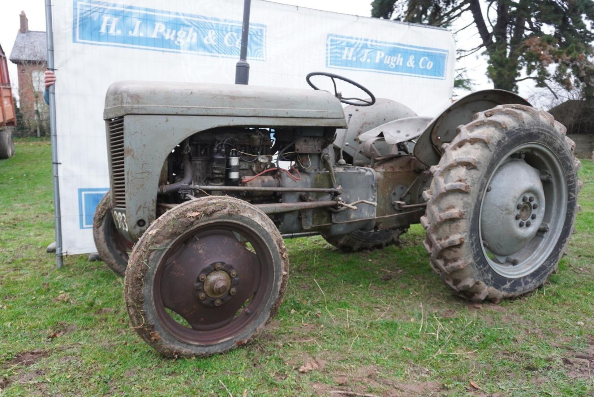 Ferguson TEA tractor. Petrol. sn. 111926. Reg. KPW 983 c/w operators manual