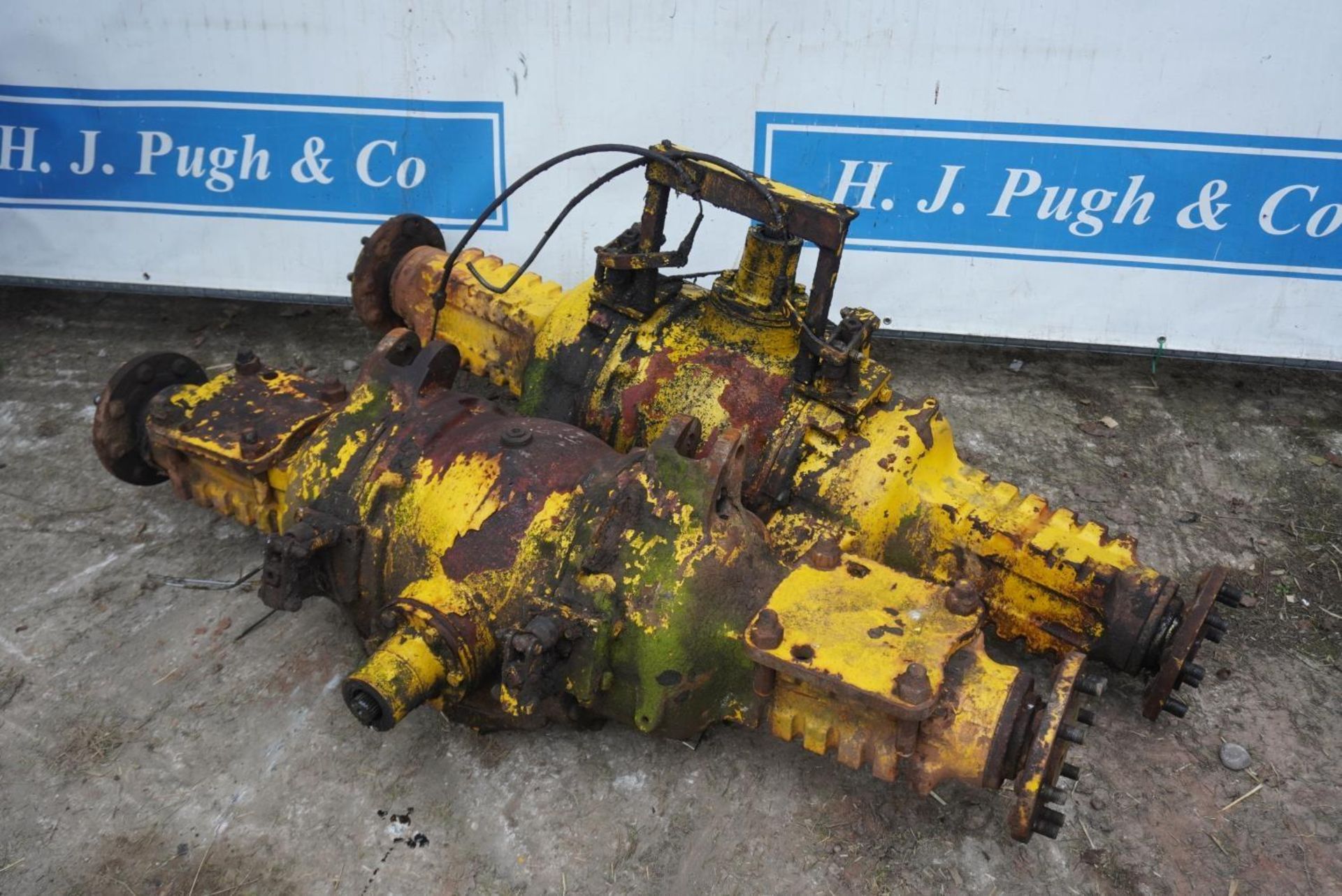 Pair of Ford axles