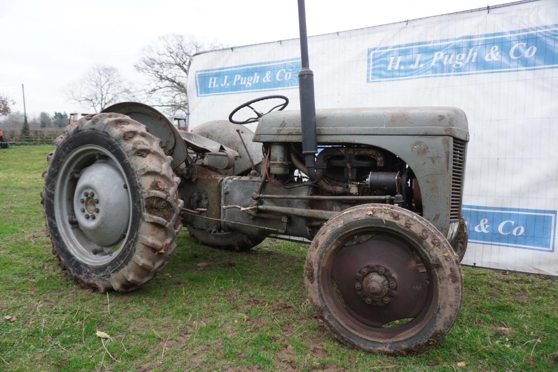 Ferguson TEA tractor. Petrol. sn. 111926. Reg. KPW 983 c/w operators manual - Image 2 of 6