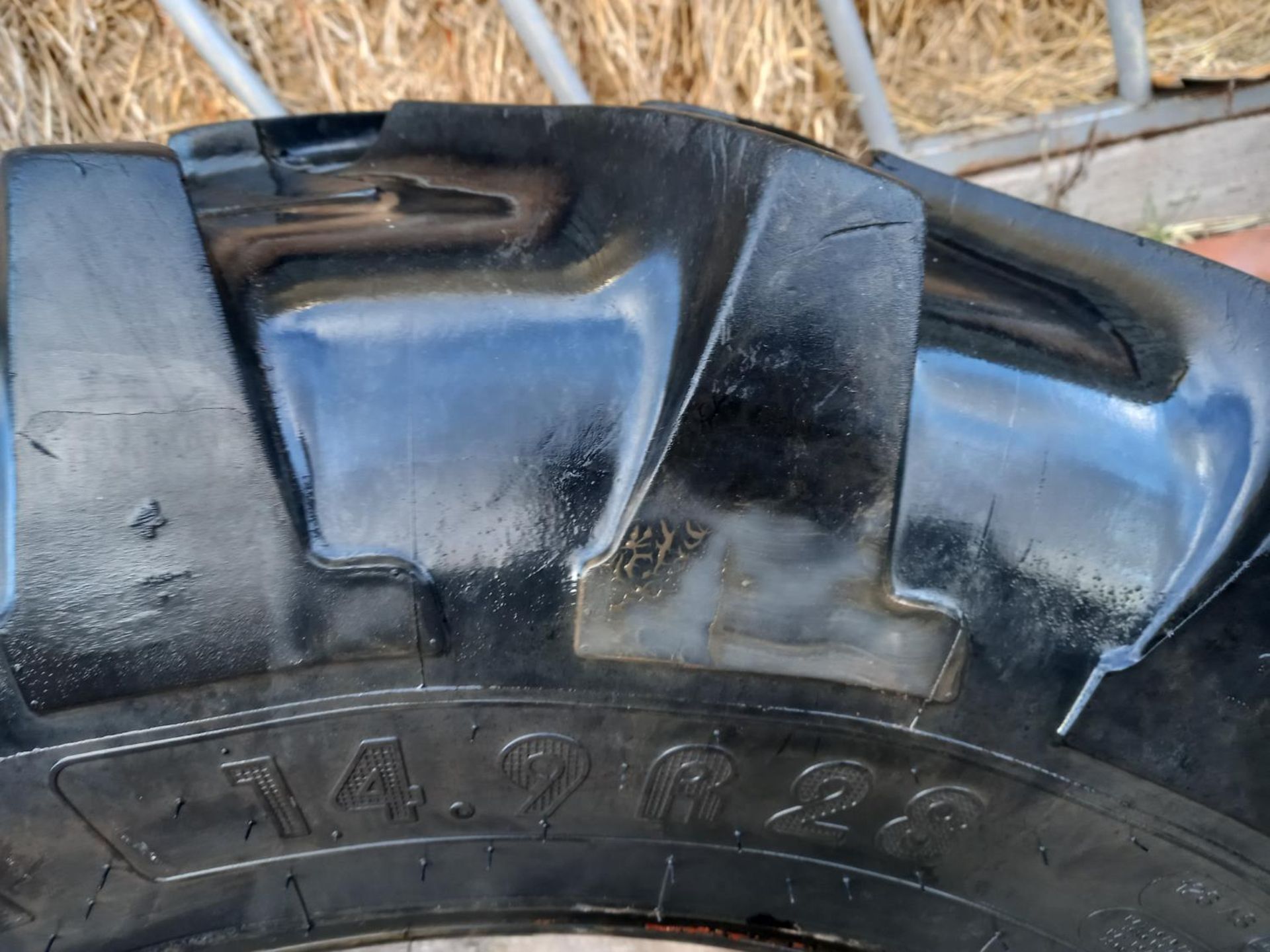 Pair of 14.9-28 tyres - Image 3 of 3