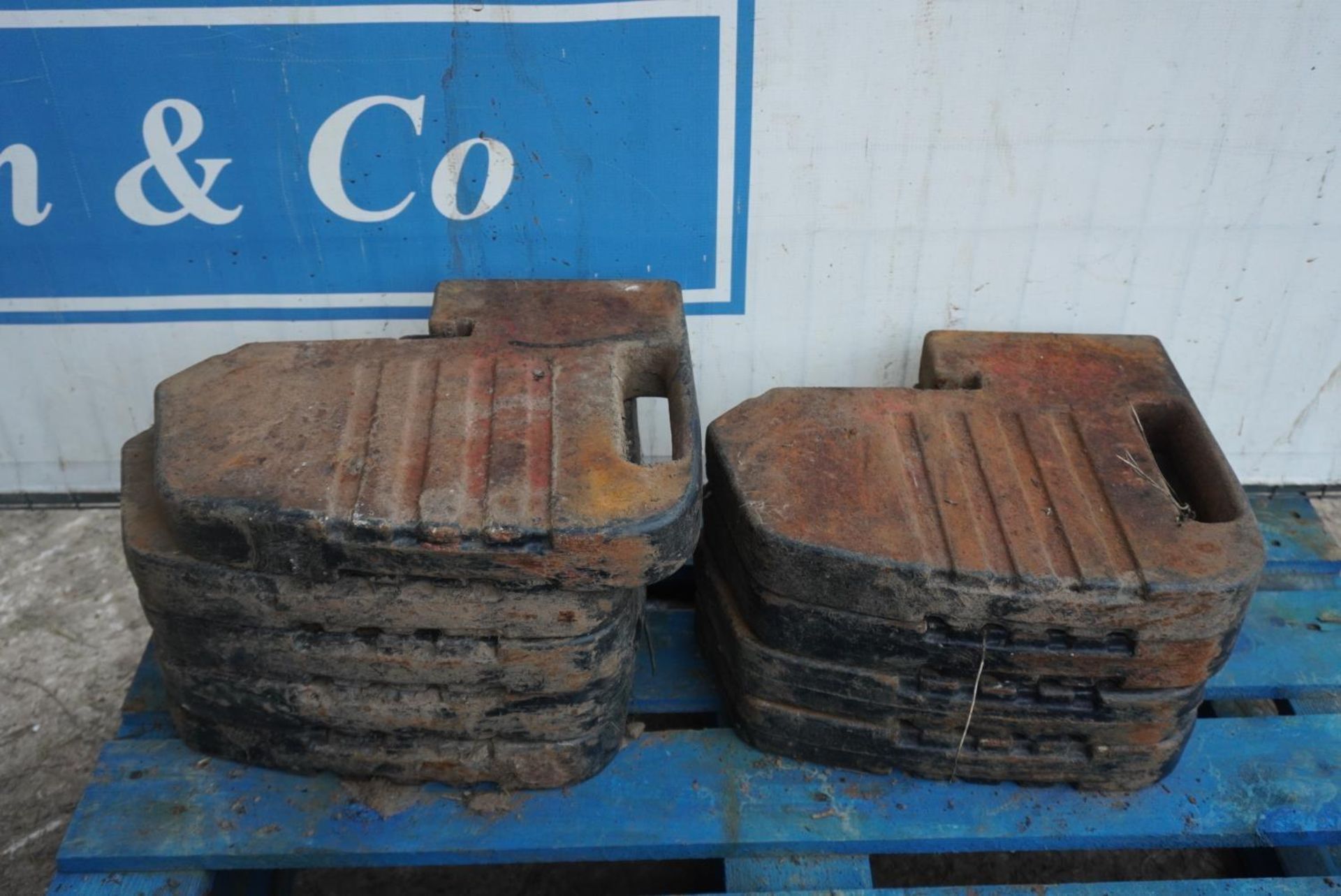 9 Massey Ferguson front weights