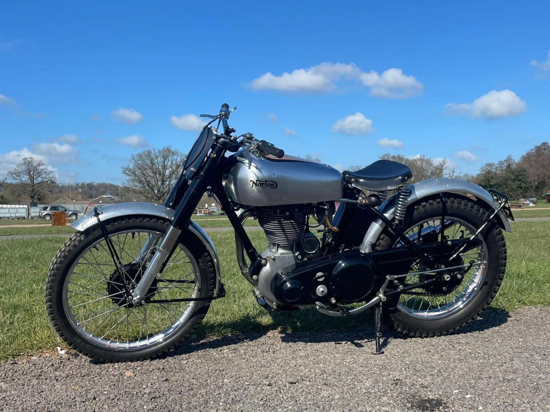 Norton 500T Tele Rigid trials motorcycle. 1950. 490cc. Frame no. 30023 This bike featured in classic - Image 2 of 20