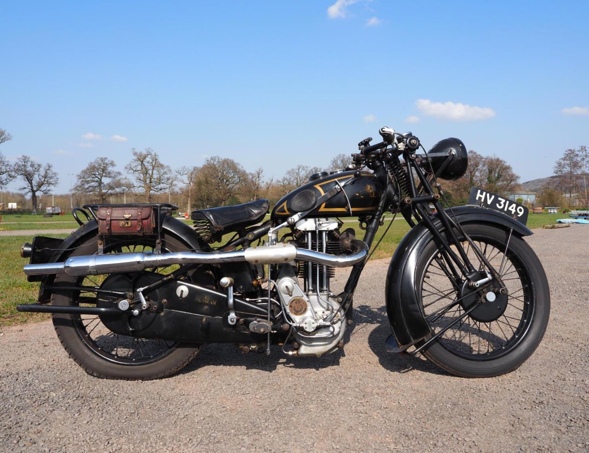 Sunbeam Model 9A motorcycle. 1933. This bike is being sold from a deceased estate. Frame no. - Image 3 of 15