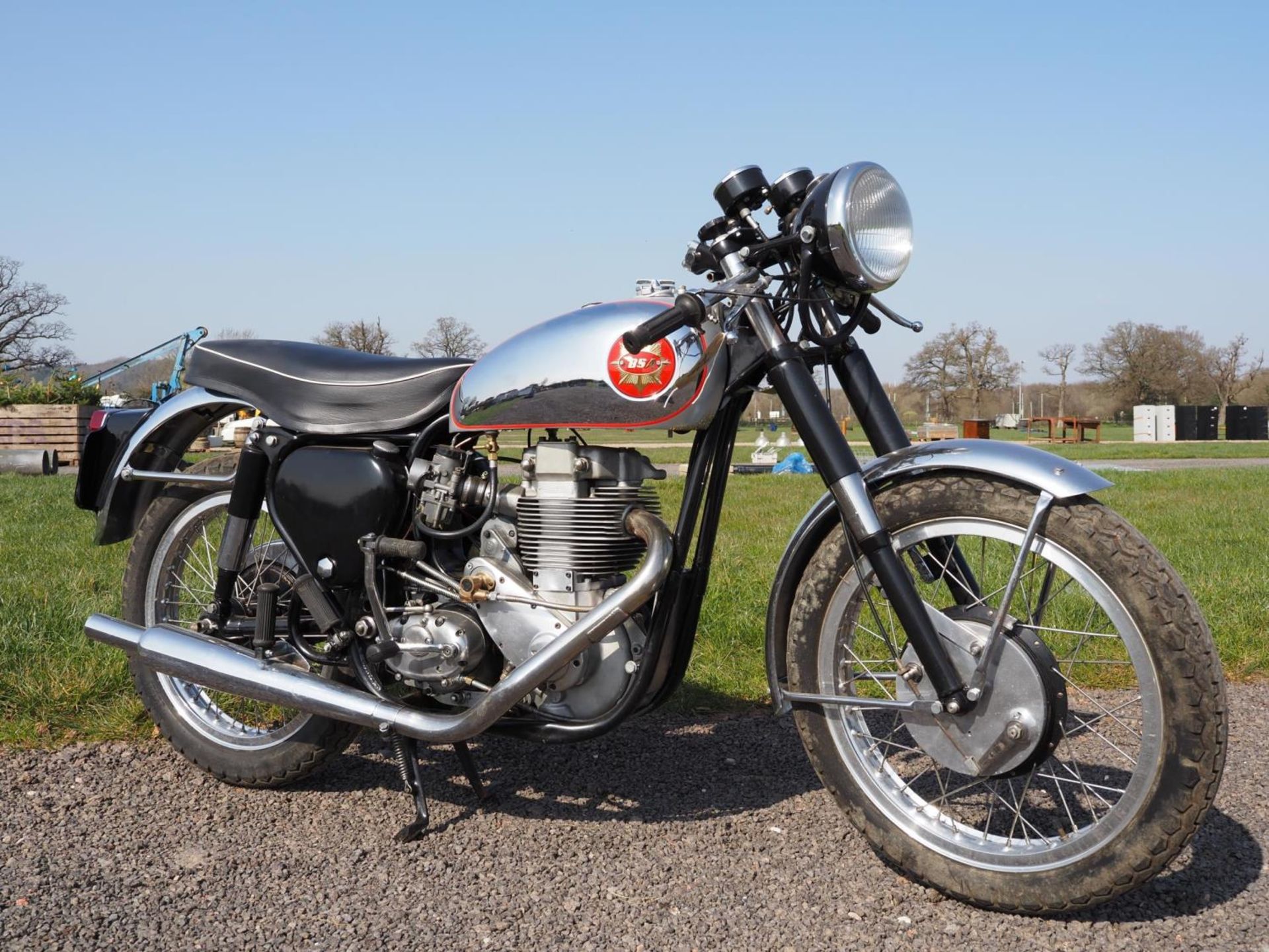 BSA DB32 Goldstar motorcycle. 1957. 350cc. Frame no. CB32.4701. Originally fitted with engine no. - Image 2 of 10