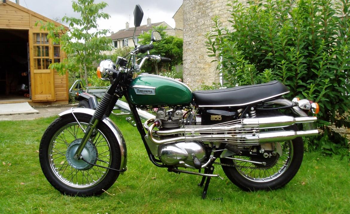 Triumph T100C motorcycle. 1969. Full working order. Originally exported to Johnson Motors, - Image 8 of 8