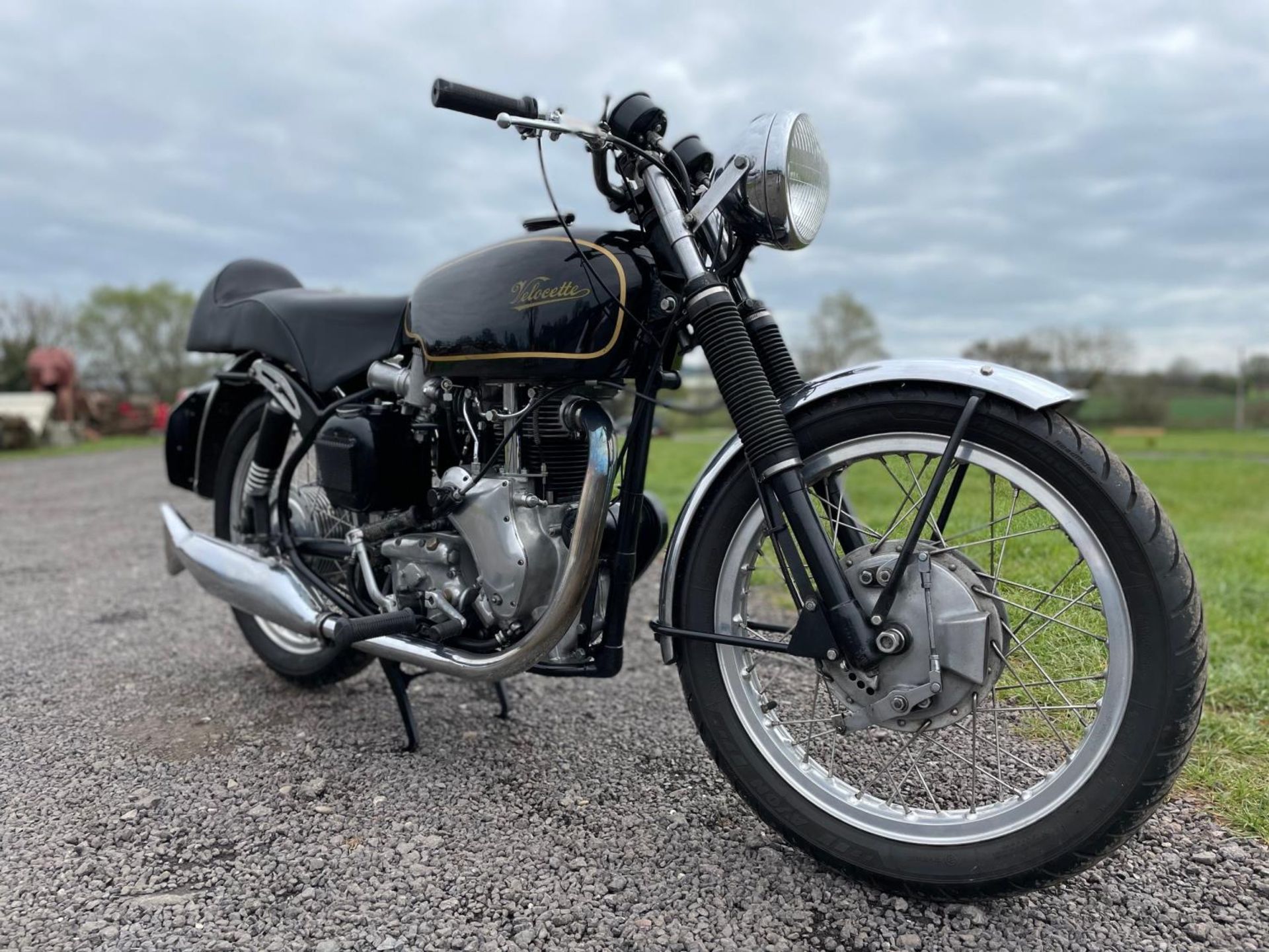 Velocette Thuixton motorcycle. 1969. 499cc. Frame No. RS19841. Engine No. VMT907C. Reg. PFJ 455G. V5