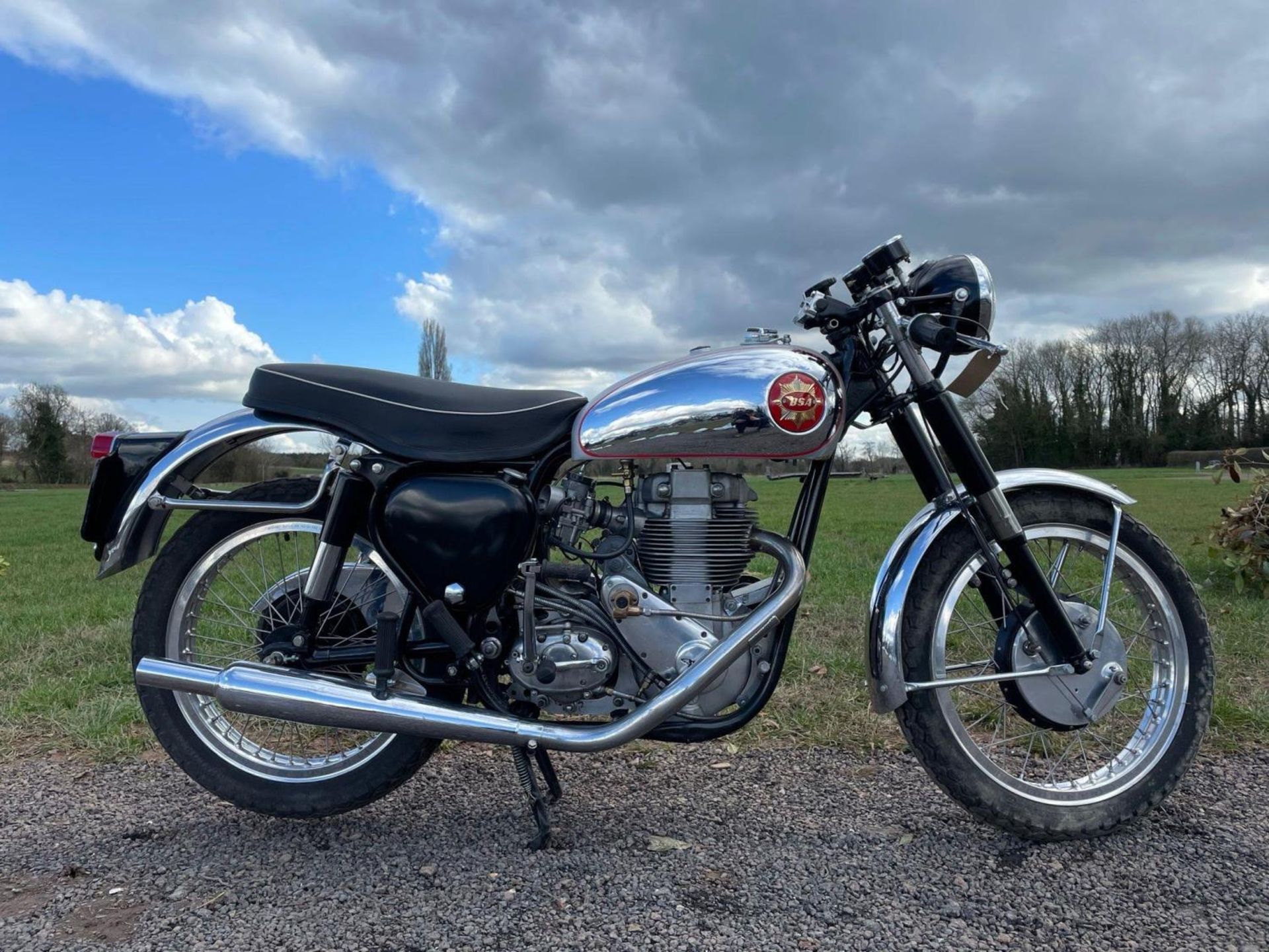 BSA DB32 Goldstar motorcycle. 1957. 350cc. Frame no. CB32.4701. Originally fitted with engine no. - Image 10 of 10