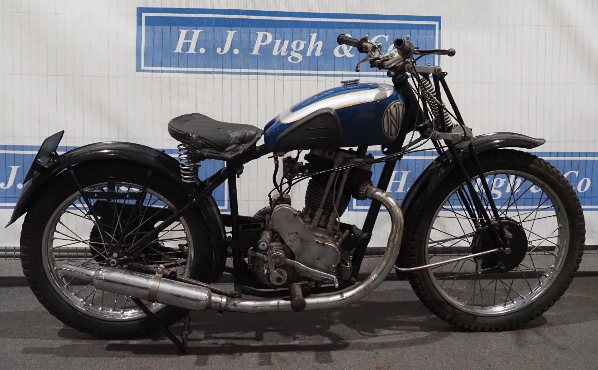 New Imperial 46 motorcycle. 350cc. Compression. Frame No. 4630054R. Engine No. 126/40451/46 1936. - Image 5 of 5