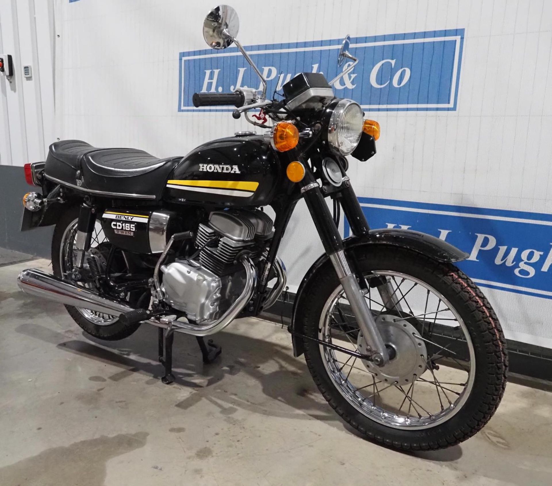 Honda CD185T motorcycle. 180cc. 1979. Runs and rides. In storage 1984-2020. Matching numbers, - Image 2 of 6