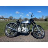 Norton 500T Tele Rigid trials motorcycle. 1950. 490cc. Frame no. 30023 This bike featured in classic