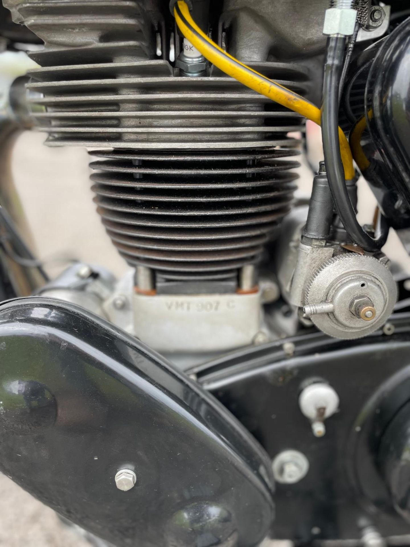 Velocette Thuixton motorcycle. 1969. 499cc. Frame No. RS19841. Engine No. VMT907C. Reg. PFJ 455G. V5 - Image 6 of 7