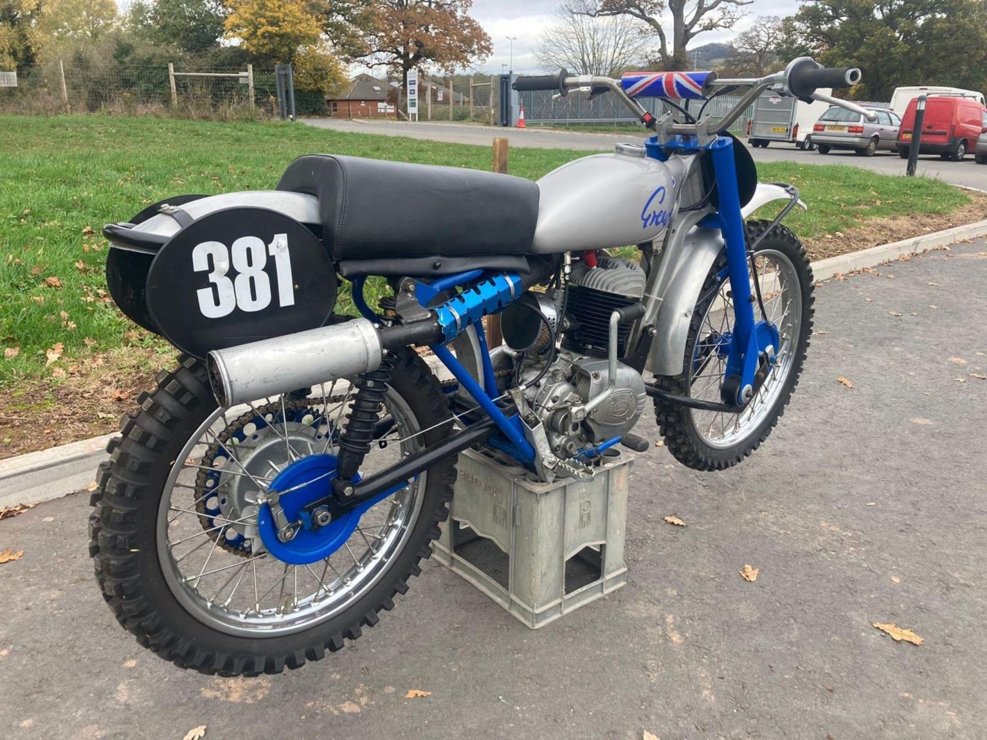 Greeves Hawkstone scrambler. 1950s. Owned by Jim Allen. Out of a private collection and has been - Image 4 of 4