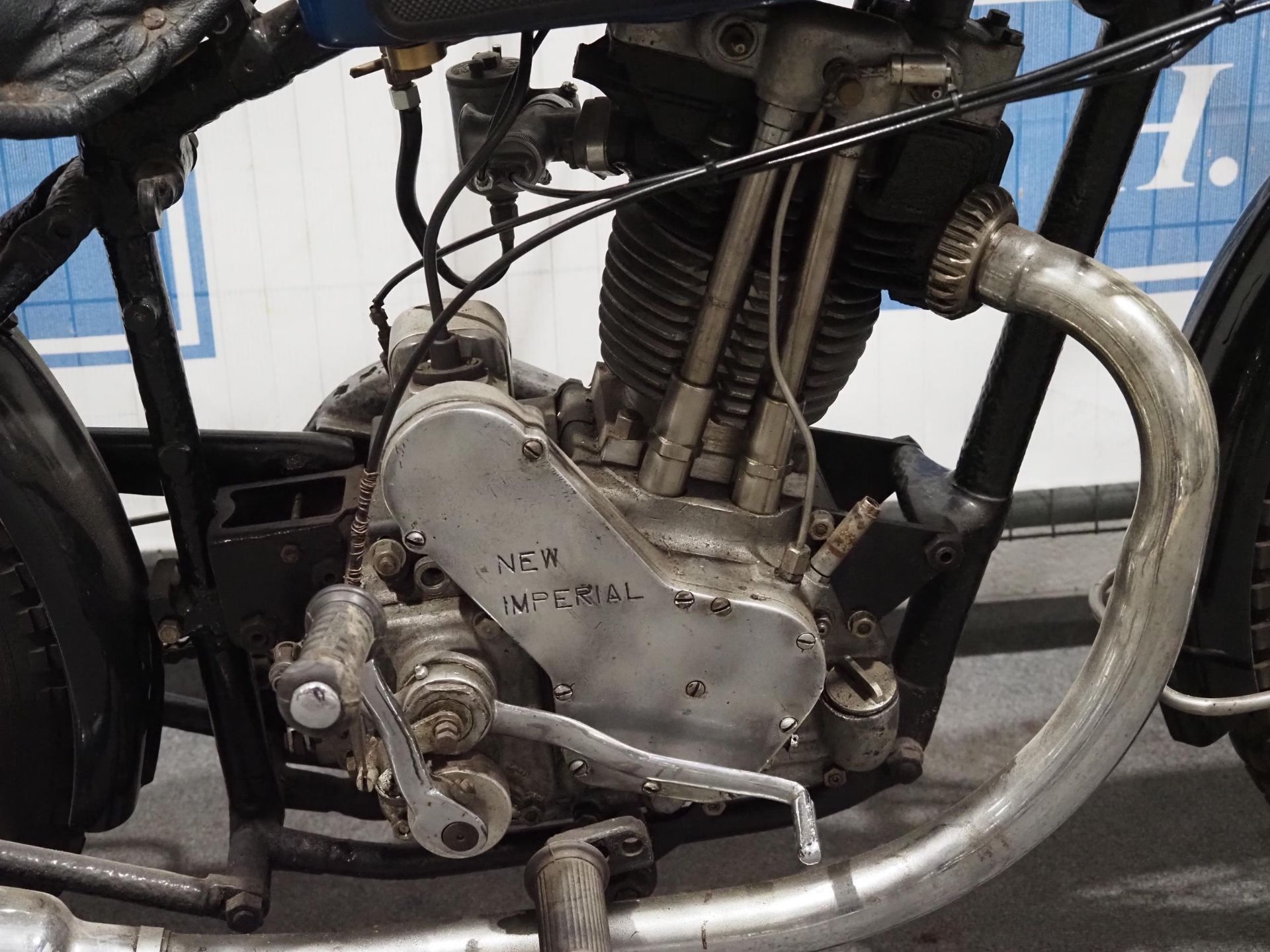 New Imperial 46 motorcycle. 350cc. Compression. Frame No. 4630054R. Engine No. 126/40451/46 1936. - Image 3 of 5