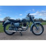 Triumph Thunderbird motorcycle. 650cc. 1955. Runs & rides. Matching engine and frame numbers.