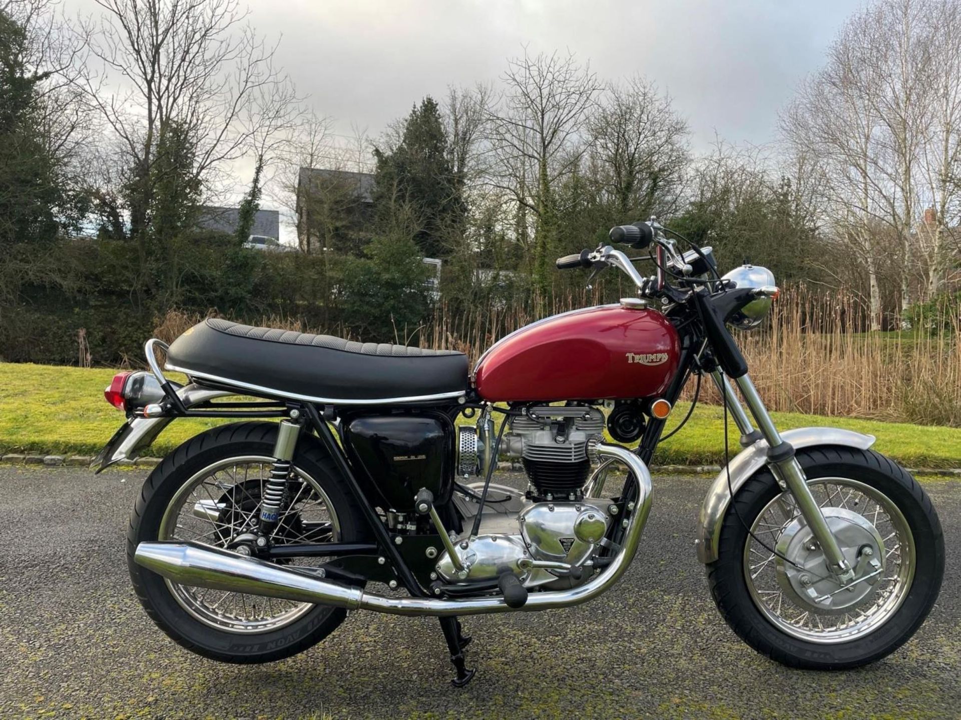 Triumph Tiger 650 motorcycle. 1969. Matching numbers. Genuine sale due to family bereavement c/w old - Image 11 of 11