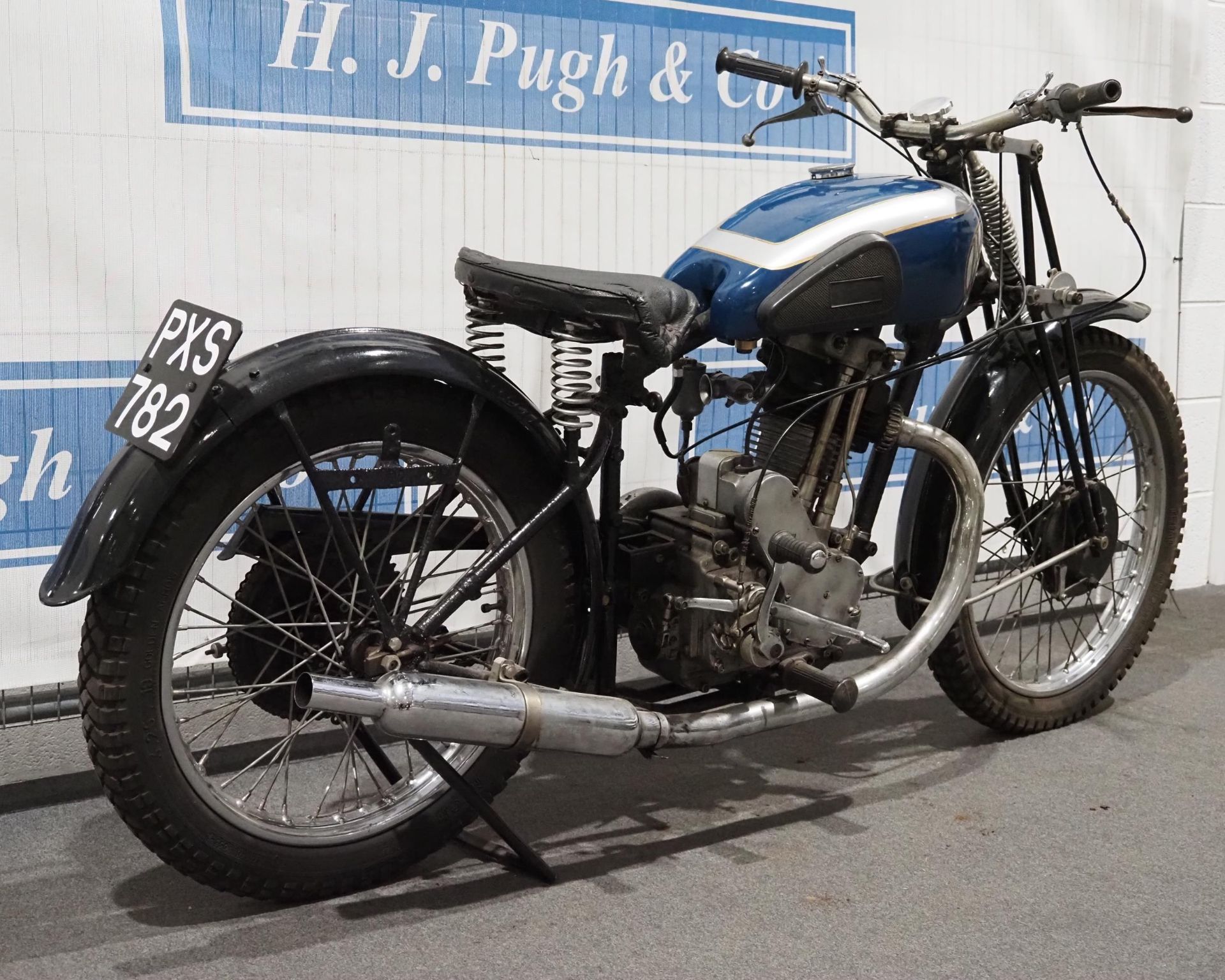 New Imperial 46 motorcycle. 350cc. Compression. Frame No. 4630054R. Engine No. 126/40451/46 1936. - Image 2 of 5