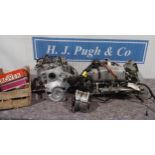 Rover SD1 V8 inlet manifolds, water pump and other parts