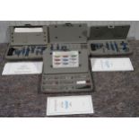 Assorted blue tech computer testing kits