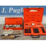 Snap-on CJM700 stud and dowel pin remover set and one other Snap-on toolset