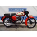 BSA B40 motorcycle. 1961. This bike is 90% compete and just need finishing. Reg. SSL 718. V5