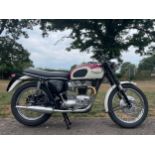 Triumph T120 Bonneville. 1967. Matching engine and frame numbers. Only done 1000 miles since