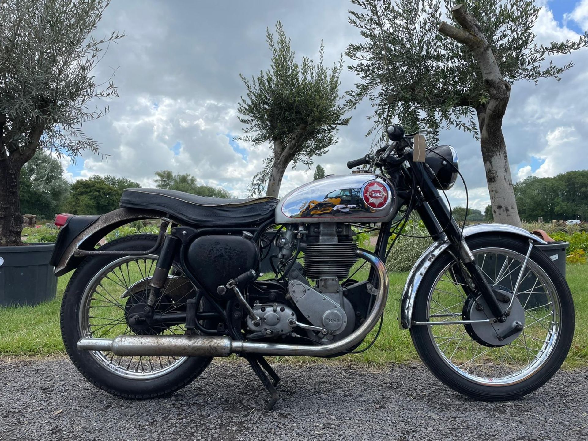 BSA CB32 Touring spec motorcycle. 1955. 350cc. has been in regular use, in near original condition - Image 16 of 18