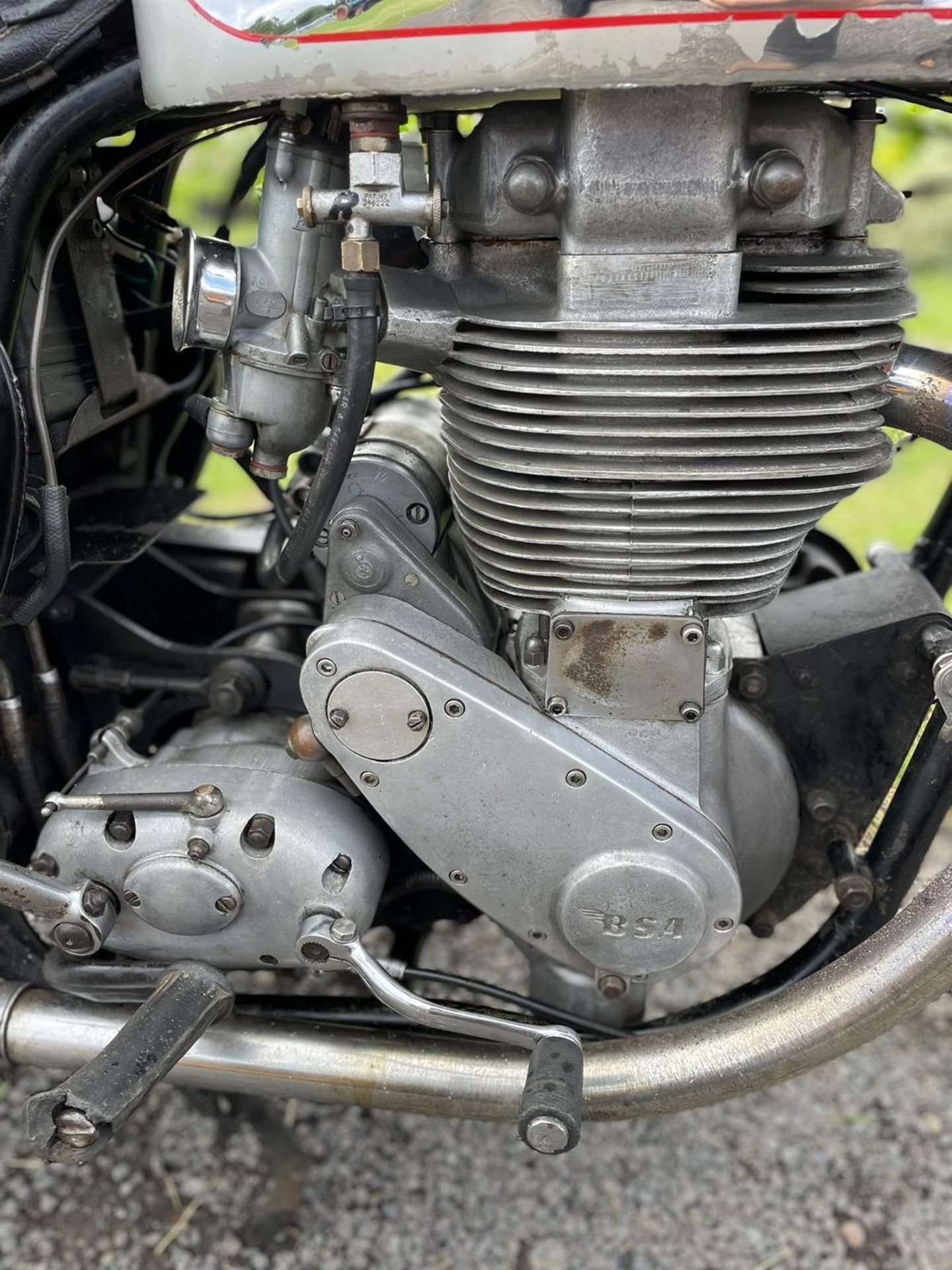 BSA CB32 Touring spec motorcycle. 1955. 350cc. has been in regular use, in near original condition - Image 10 of 18