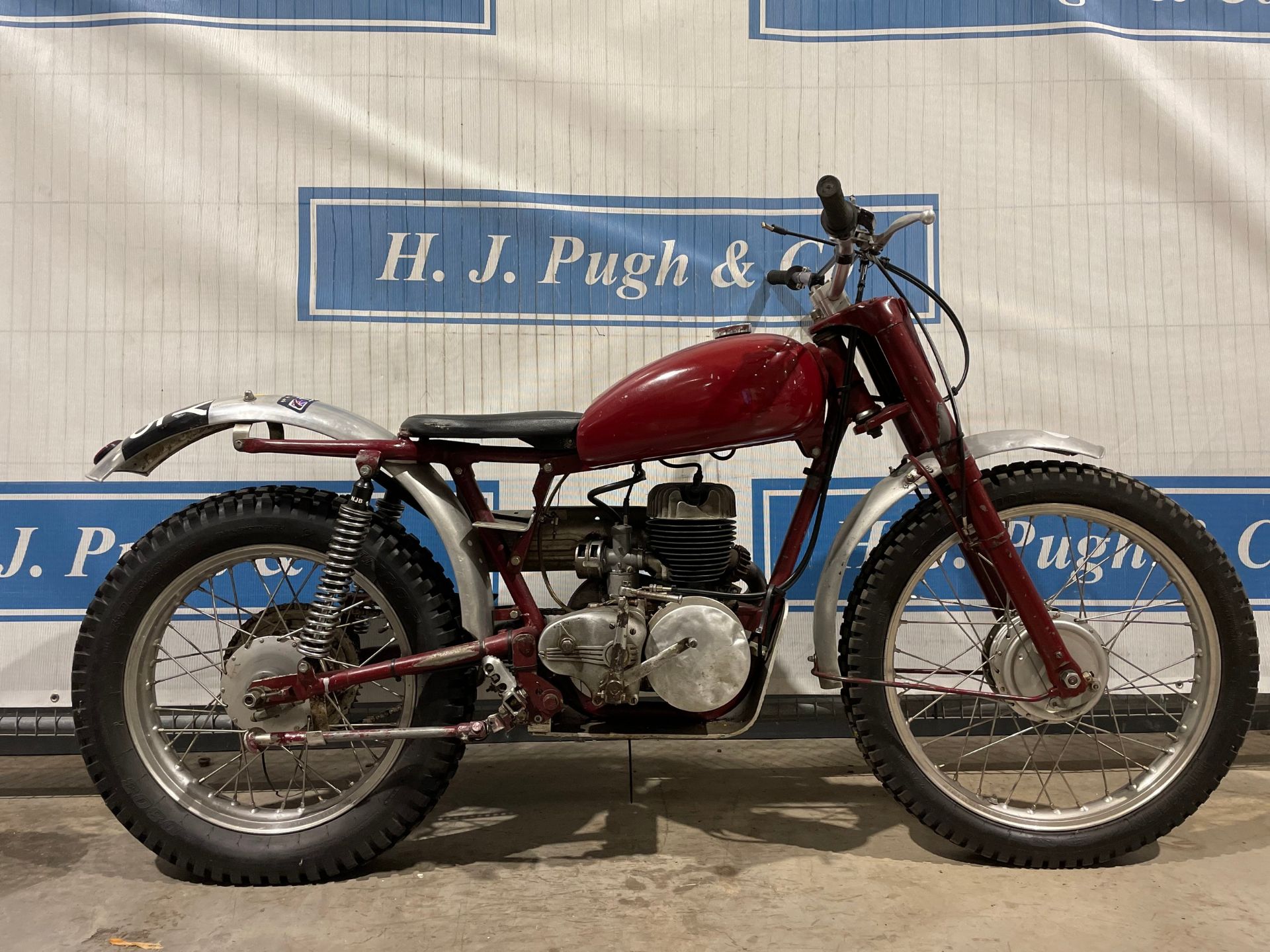 James Competition motorcycle. 1956. 197cc. Good competition bike. Reg RS7 345. V5 - Image 2 of 12