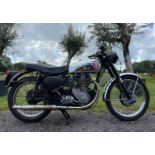 BSA CB32 Touring spec motorcycle. 1955. 350cc. has been in regular use, in near original condition
