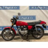 Honda CJ250T motorcycle. 1977. Needs recommissioning. Reg VGT 424R. V5