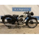 Norton 16H motorcycle project. 1935. Running order. No docs