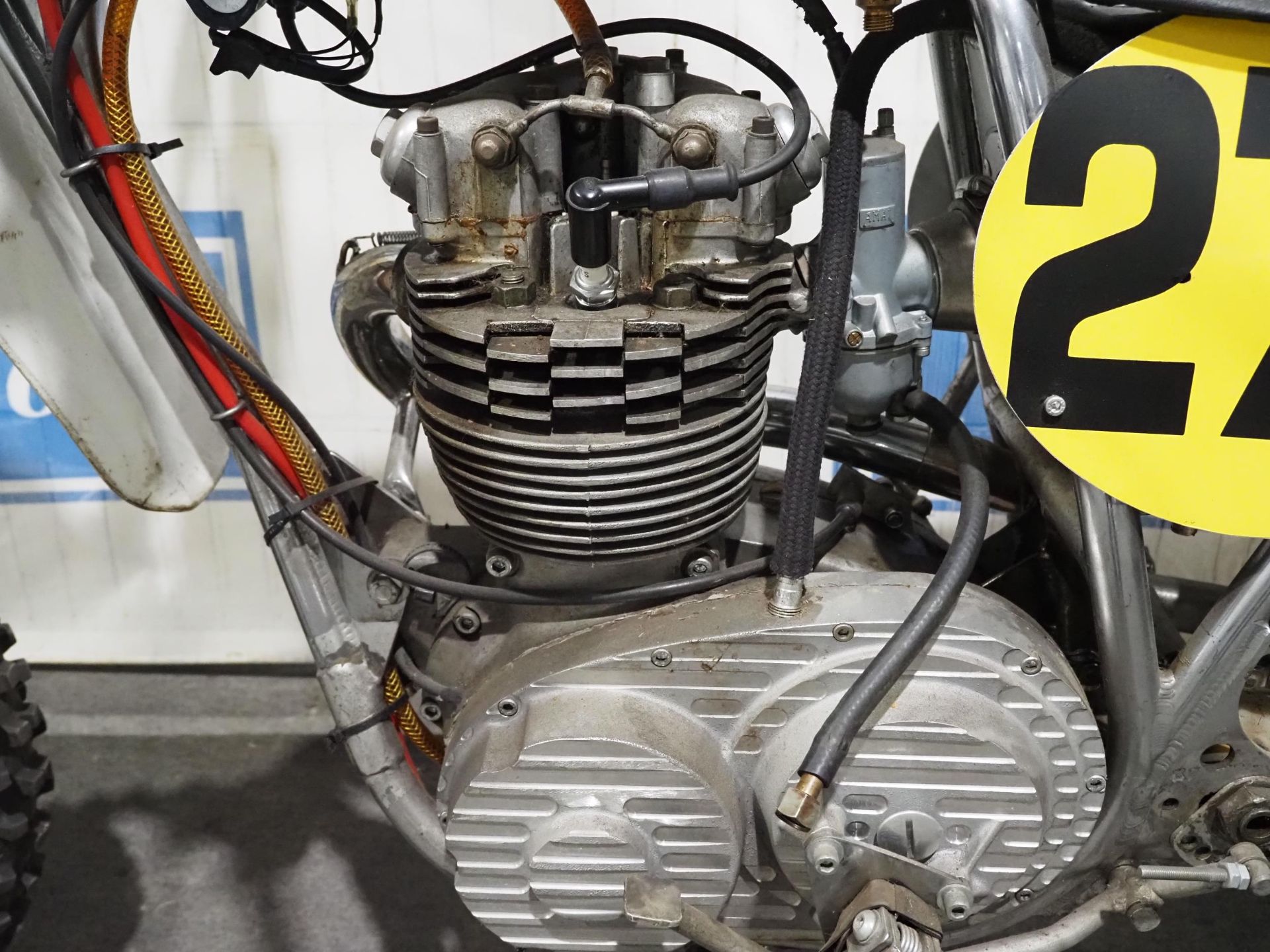 CCM dirt motorcycle. 1979. 410cc short stroke engine. Engine No. CB32905. Part of the Alec Dorrell - Image 9 of 12