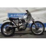 BSA B441 Victor Special trials motorcycle. 500cc. Used in AMCA classic championship. NEB alloy