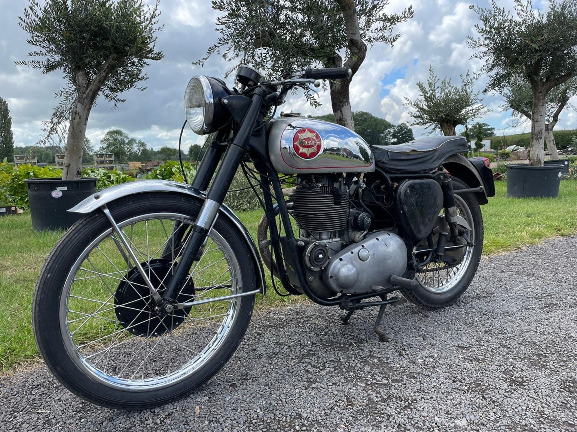 BSA CB32 Touring spec motorcycle. 1955. 350cc. has been in regular use, in near original condition - Image 8 of 18
