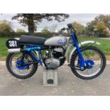 Greeves Hawkstone scrambler. 1950s. Owned by Jim Allen. Out of a private collection and has been