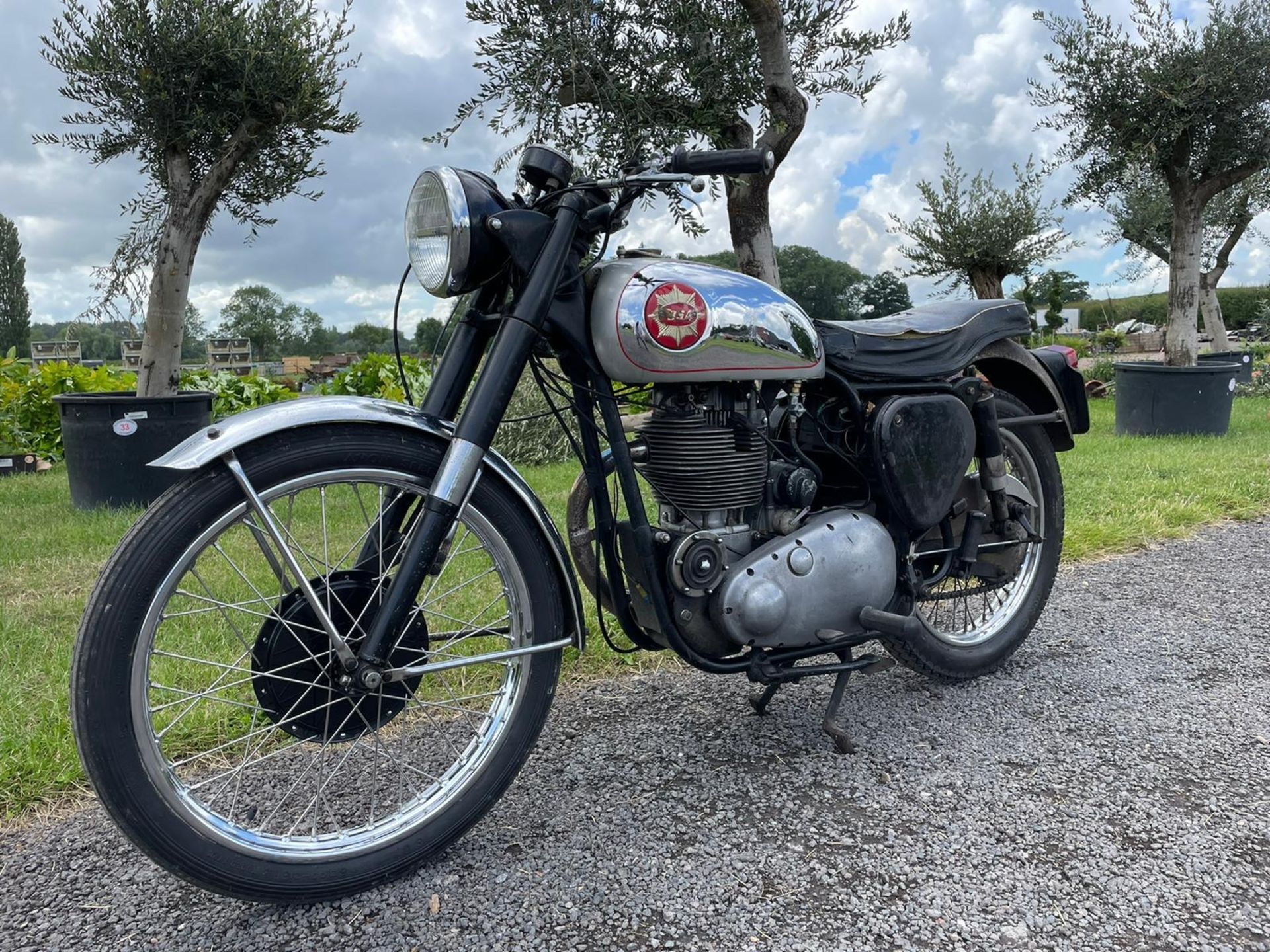 BSA CB32 Touring spec motorcycle. 1955. 350cc. has been in regular use, in near original condition - Image 7 of 18