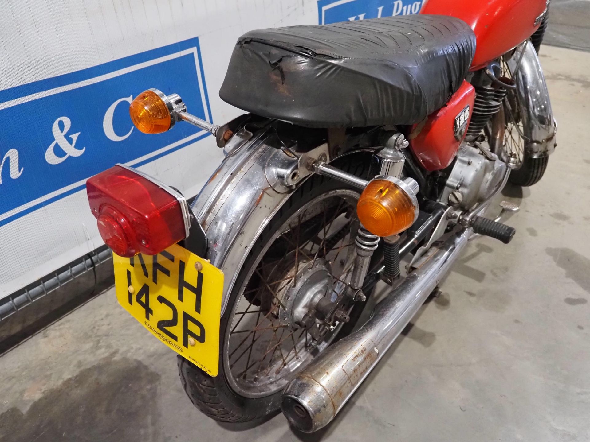 Honda CB125 motorcycle. 1975. Was running but needs a new coil and a bit of work done. Declared - Image 11 of 16