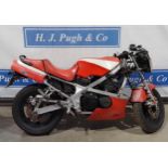 Kawasaki GPZ600R project. 1985. 592cc. Comes with 2 engines, boxes of spares and forks etc. Reg.