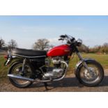 Triumph Tiger 650 motorcycle. 1969. Matching numbers. Genuine sale due to family bereavement c/w old