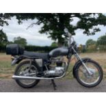 Triumph 650 Bonneville. 1973. Matching numbers -GG60217. Out of a private collection and has been