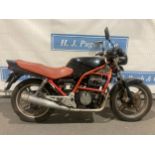 Honda CB350SG motorcycle. 348cc. 1988. Reg. E735 AKO. V5. No key